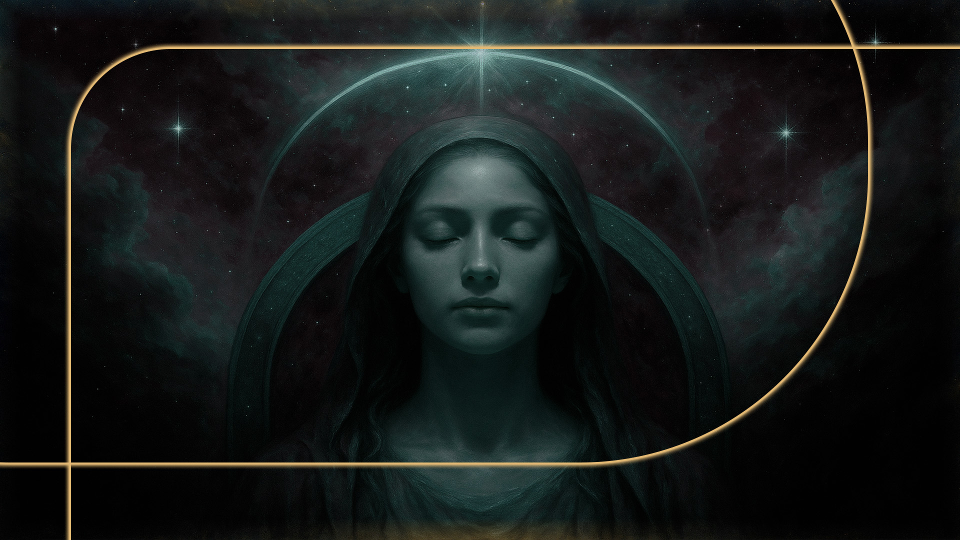 Arco Áurea — pintura digital hiper-realista